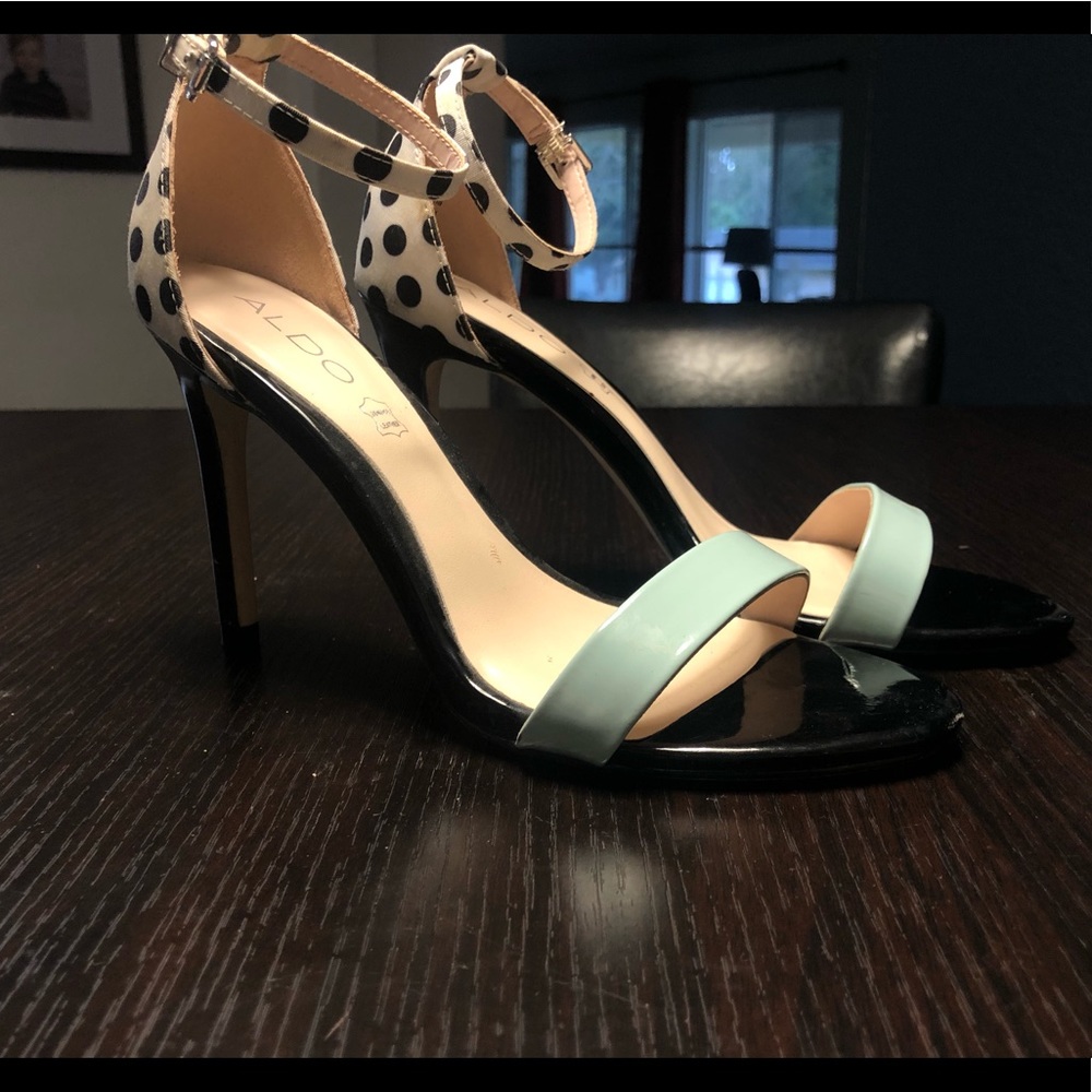 Aldo Polka Dot Heels